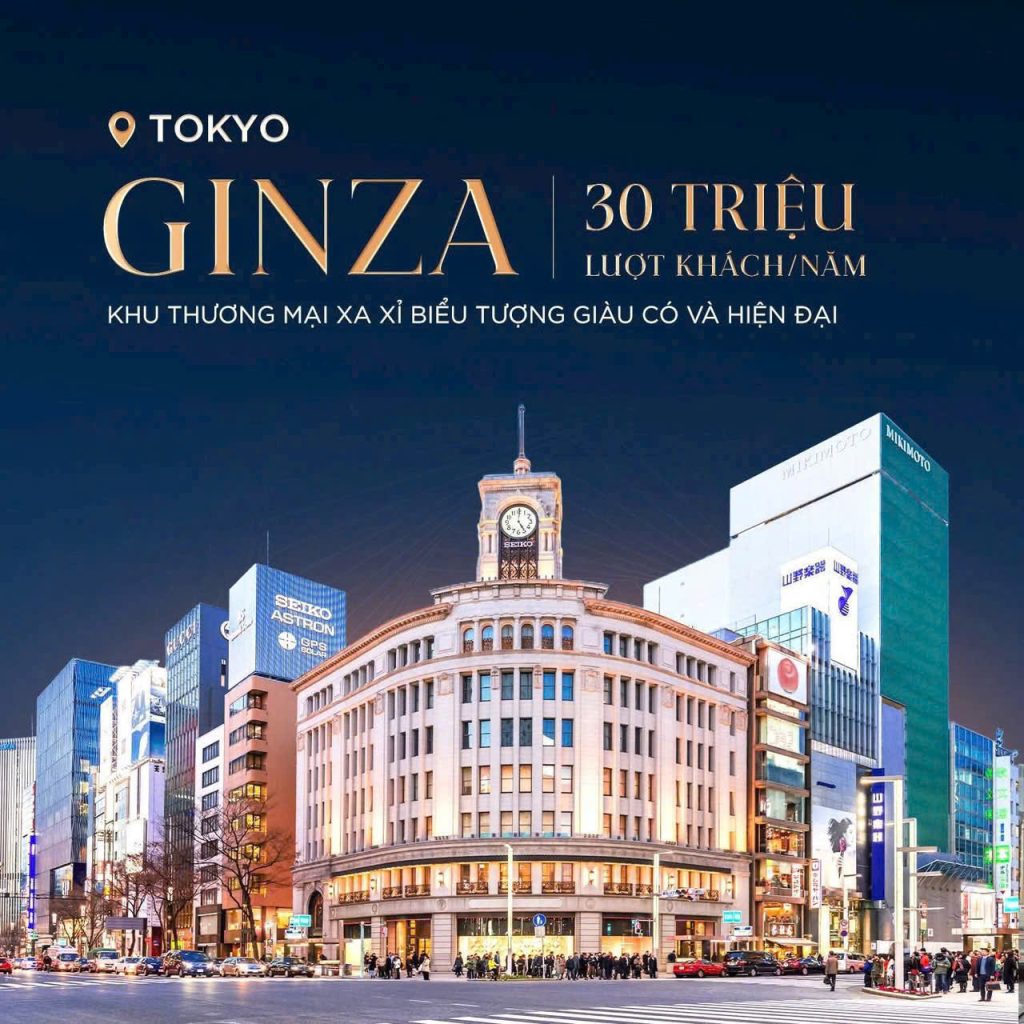 Phân khu Ginza Vinhomes Gallery Giảng Võ