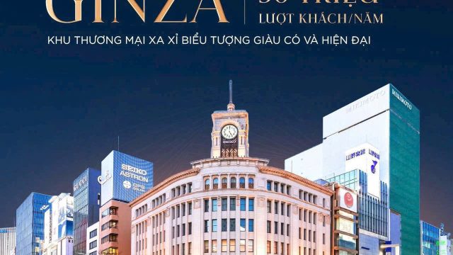 Phân khu Ginza Vinhomes Gallery Giảng Võ