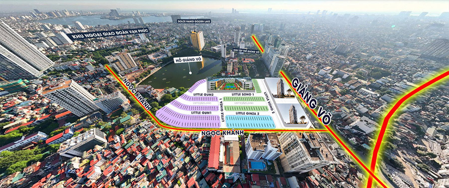 Vinhomes The Gallery tại giảng võ